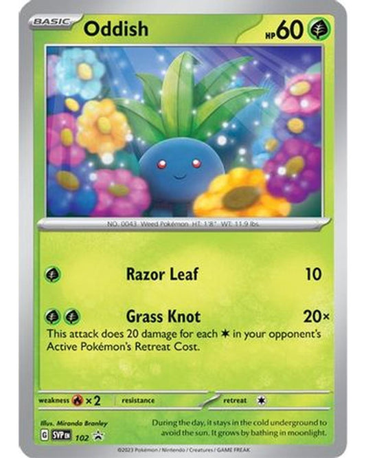 Oddish 102  SV Scarlet & Violet Promo Cards - Promo