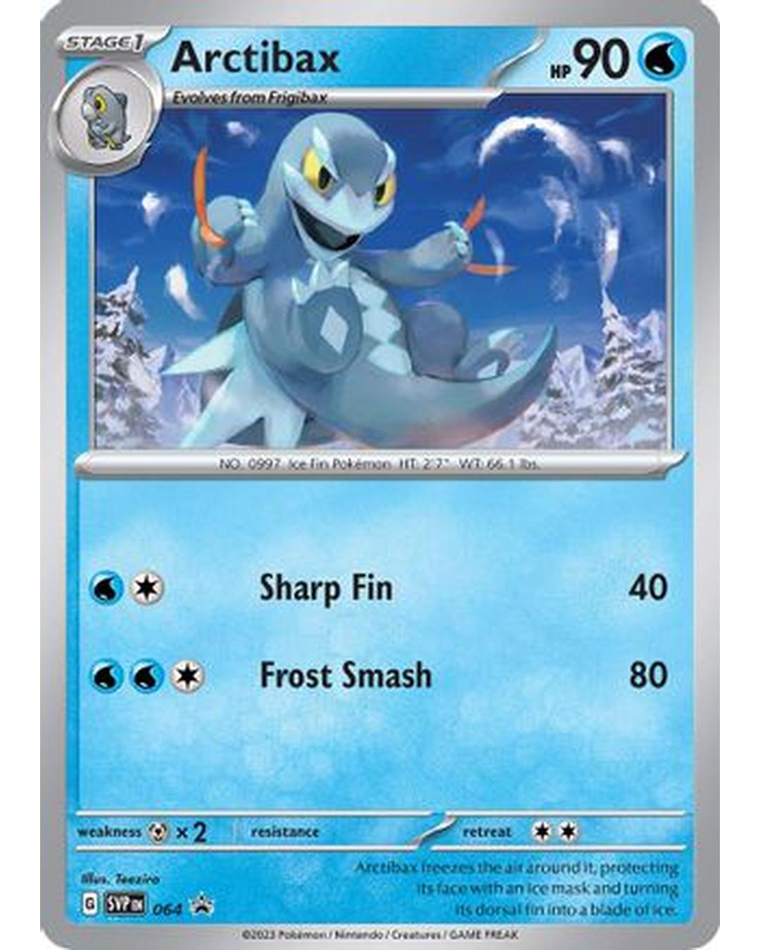 Arctibax 064  - Holofoil SV Scarlet & Violet Promo Cards - Promo