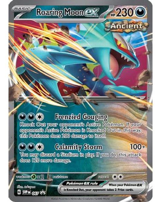 Roaring Moon ex 067  - Holofoil SV Scarlet & Violet Promo Cards - Promo