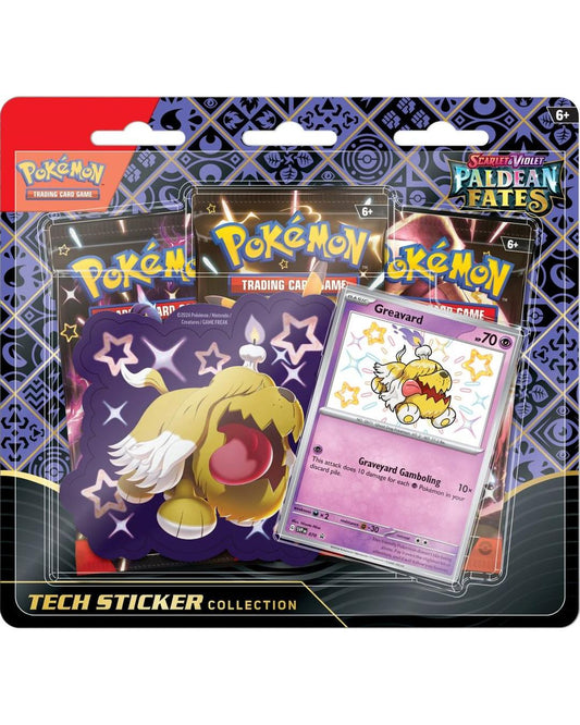 Pokemon TCG - Paldean Fates Tech Sticker Collection [Greavard]