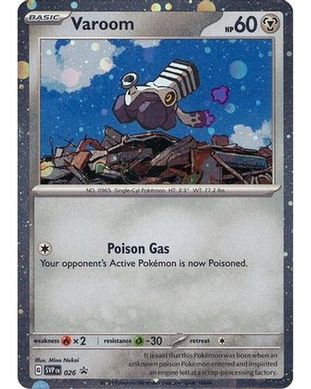Varoom 026  - Holofoil SV Scarlet & Violet Promo Cards - Promo