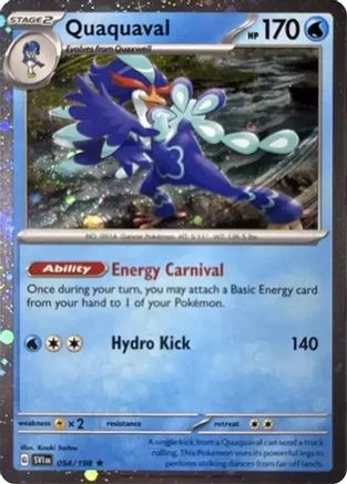 Quaquaval 054/198  - Holofoil Miscellaneous Cards & Products - Promo