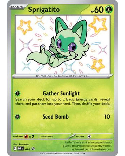 Sprigatito 076  - Holofoil SV Scarlet & Violet Promo Cards - Promo