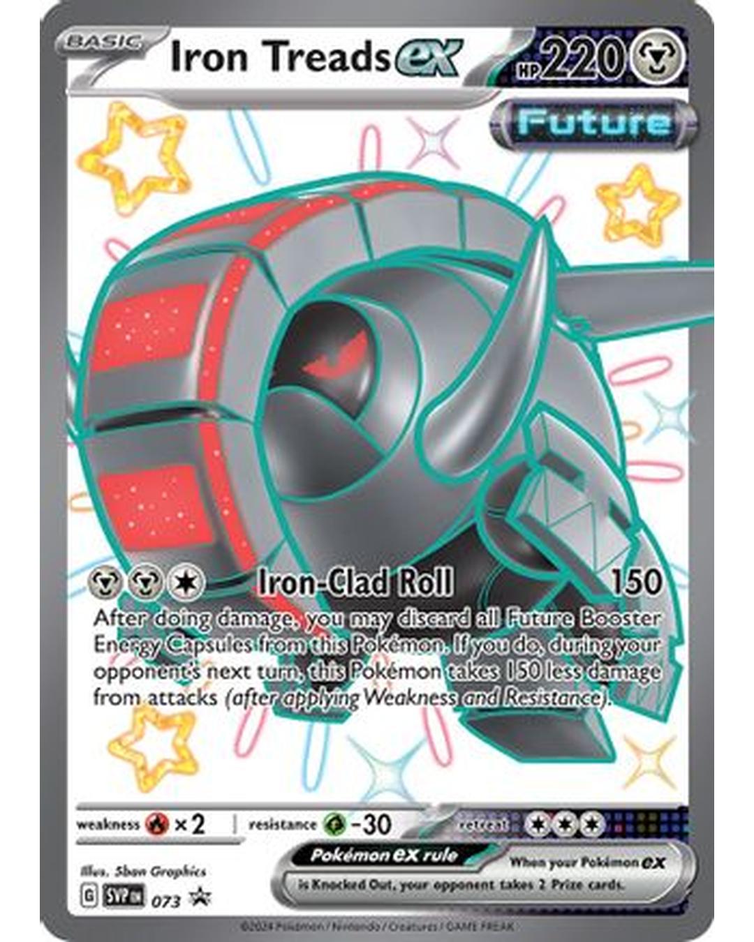 Iron Treads ex 073  - Holofoil SV Scarlet & Violet Promo Cards - Promo