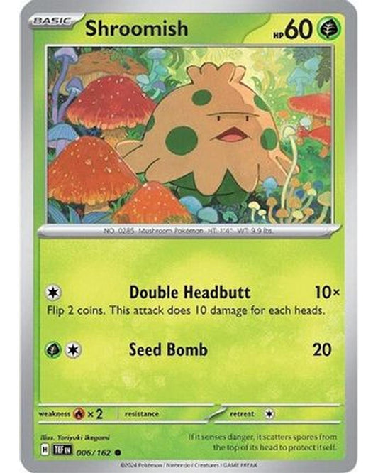 Shroomish 006/162  SV05 Temporal Forces - Common