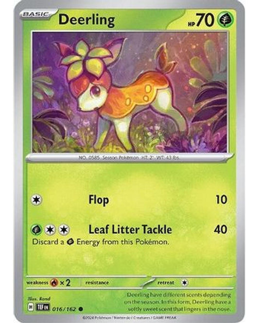 Deerling 016/162  SV05 Temporal Forces - Common