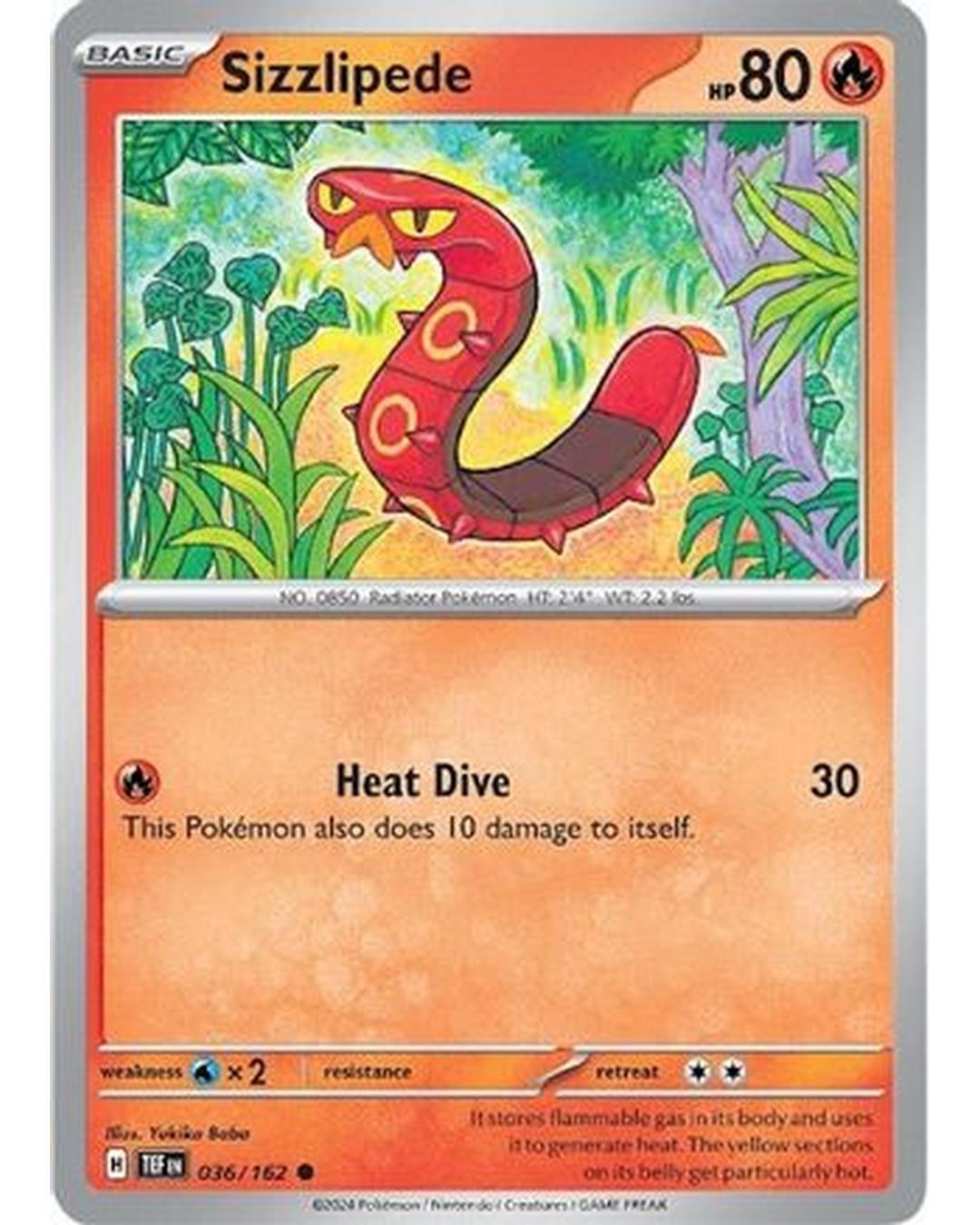 Sizzlipede 036/162  SV05 Temporal Forces - Common