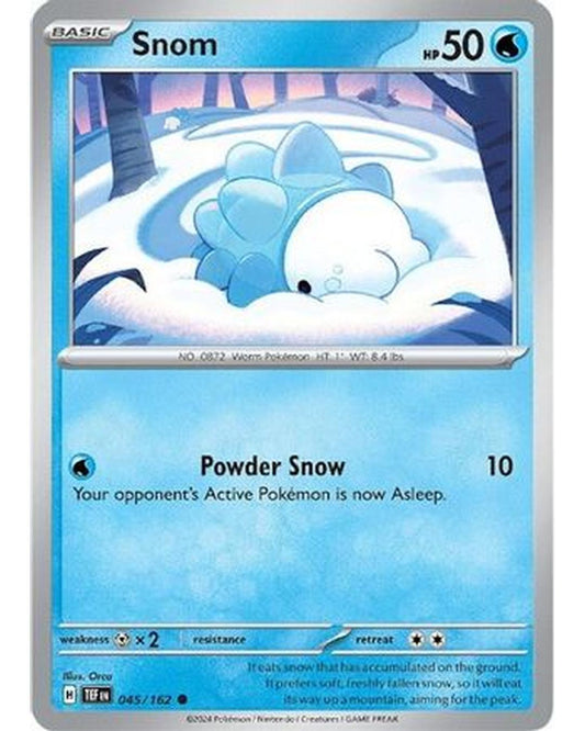 Snom 045/162  - Reverse Holofoil SV05 Temporal Forces - Common