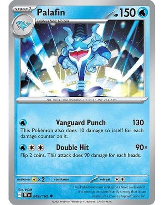 Palafin 049/162  - Reverse Holofoil SV05 Temporal Forces - Uncommon