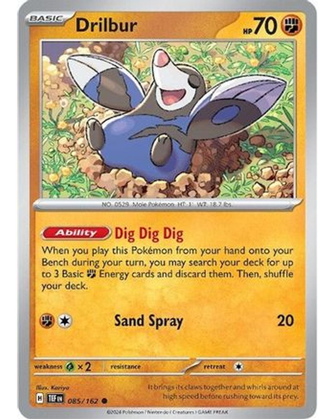 Drilbur 085/162  SV05 Temporal Forces - Common