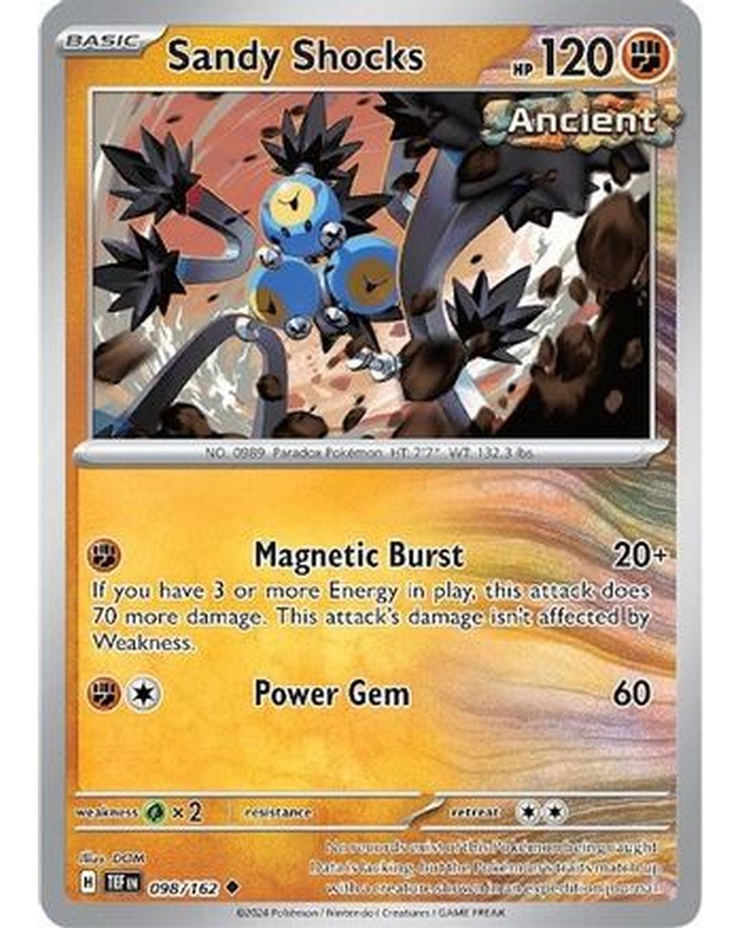 Sandy Shocks 098/162  SV05 Temporal Forces - Uncommon