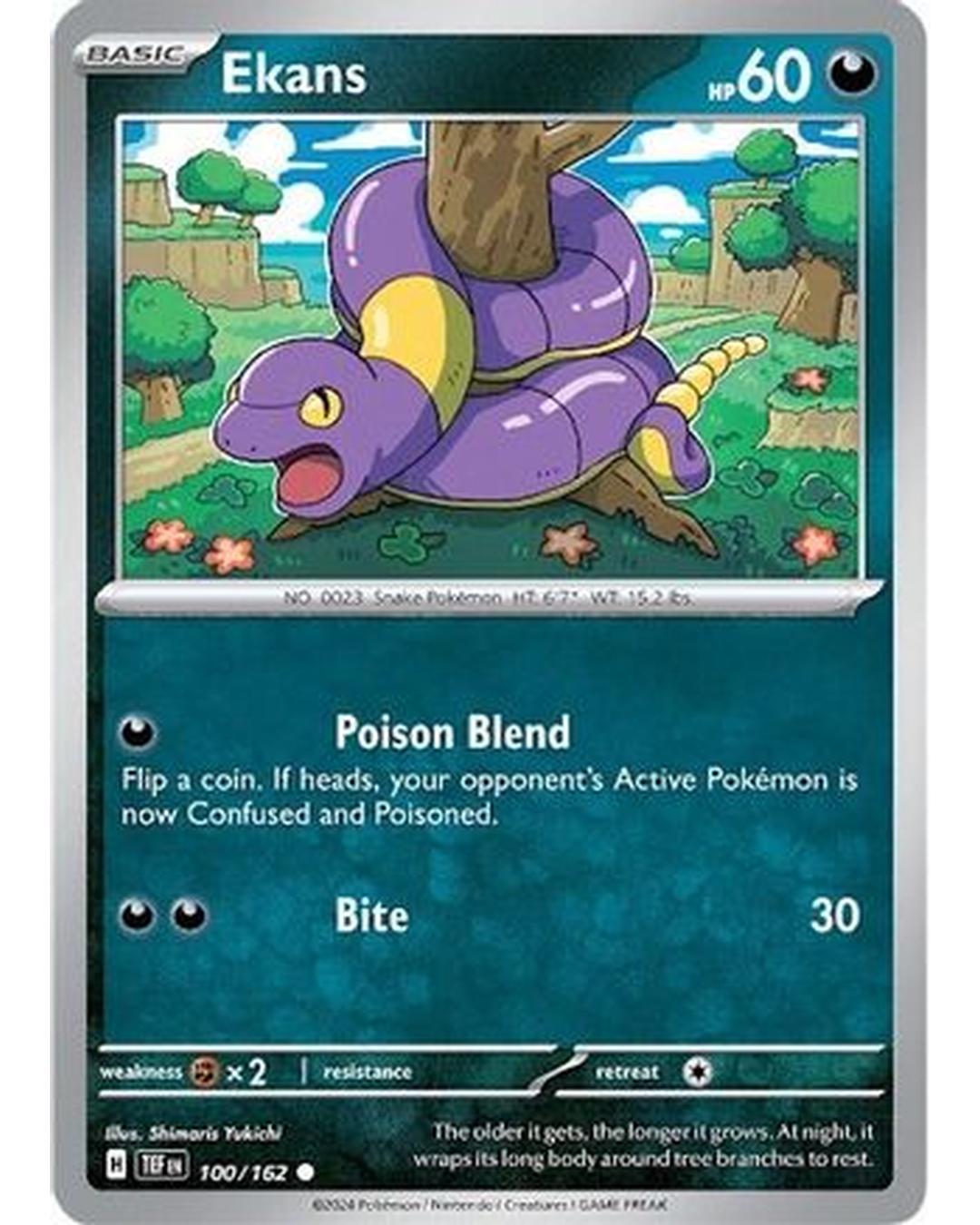 Ekans 100/162  SV05 Temporal Forces - Common