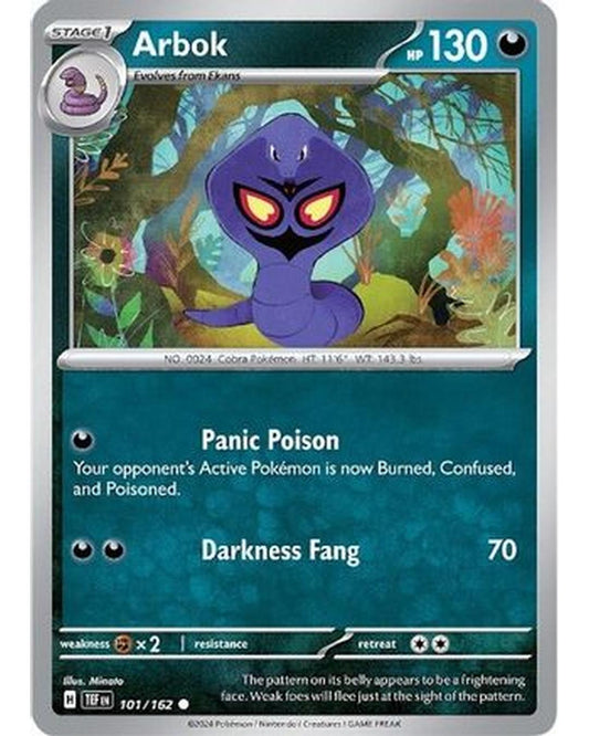 Arbok 101/162  SV05 Temporal Forces - Common