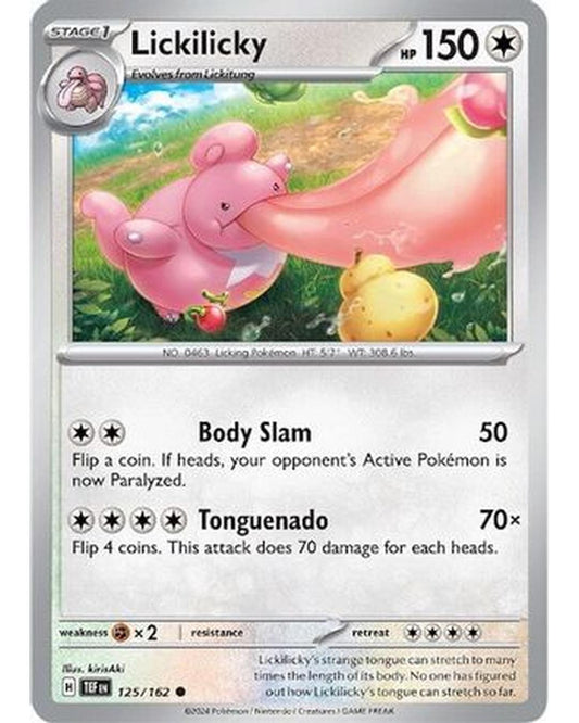 Lickilicky 125/162  SV05 Temporal Forces - Common