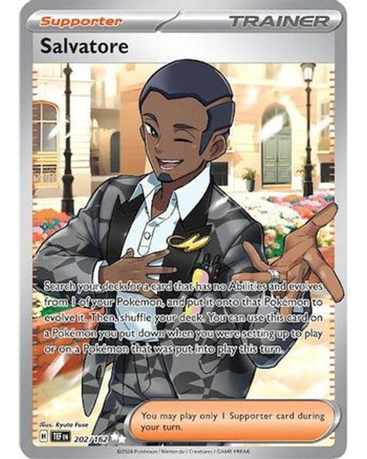 Salvatore 202/162  - Holofoil SV05 Temporal Forces - Ultra Rare