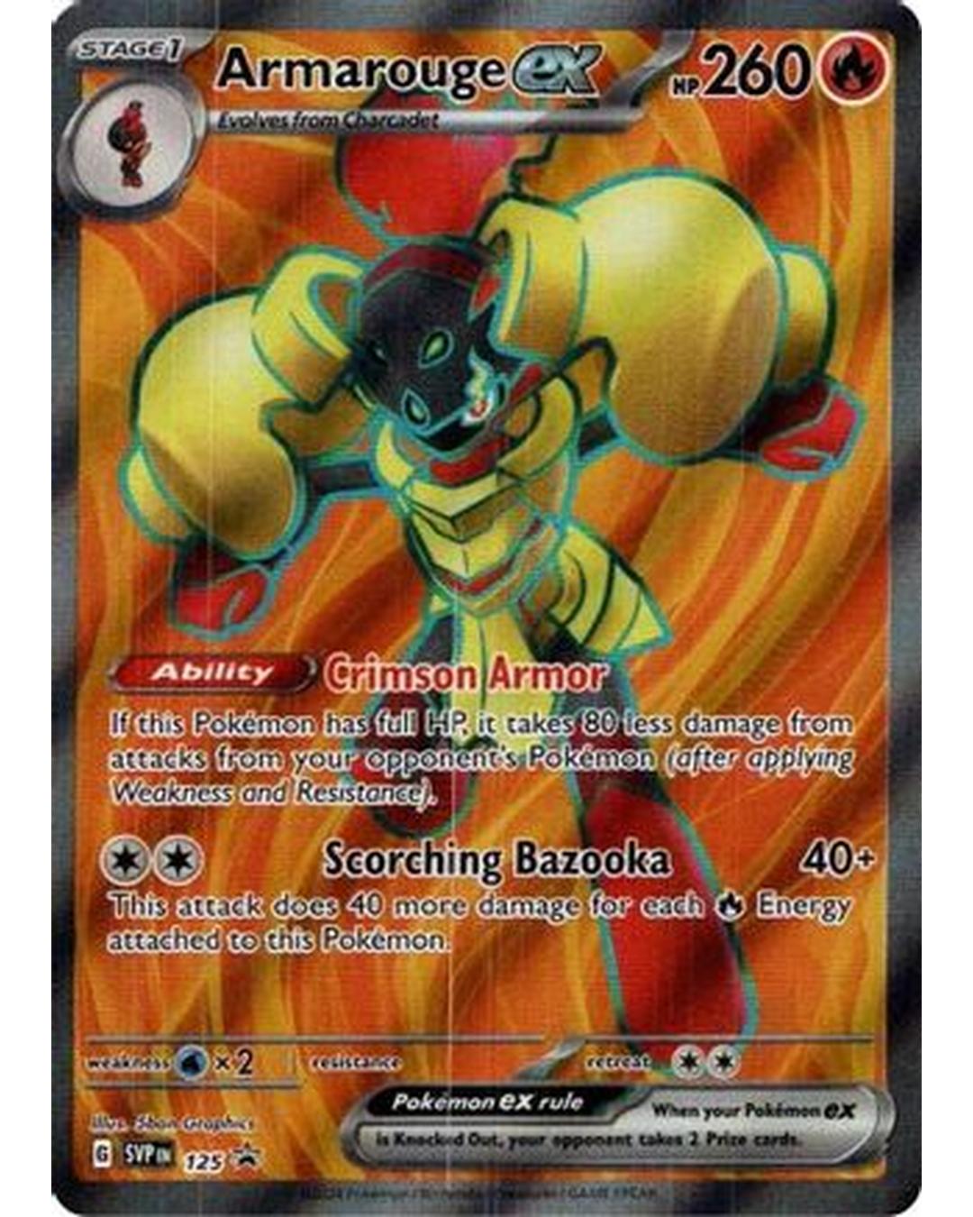 Armarouge ex 125  - Holofoil SV Scarlet & Violet Promo Cards - Promo