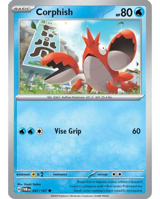 Corphish 047/167  SV06 Twilight Masquerade - Common