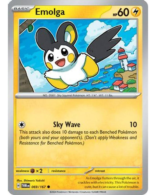 Emolga 069/167  SV06 Twilight Masquerade - Common
