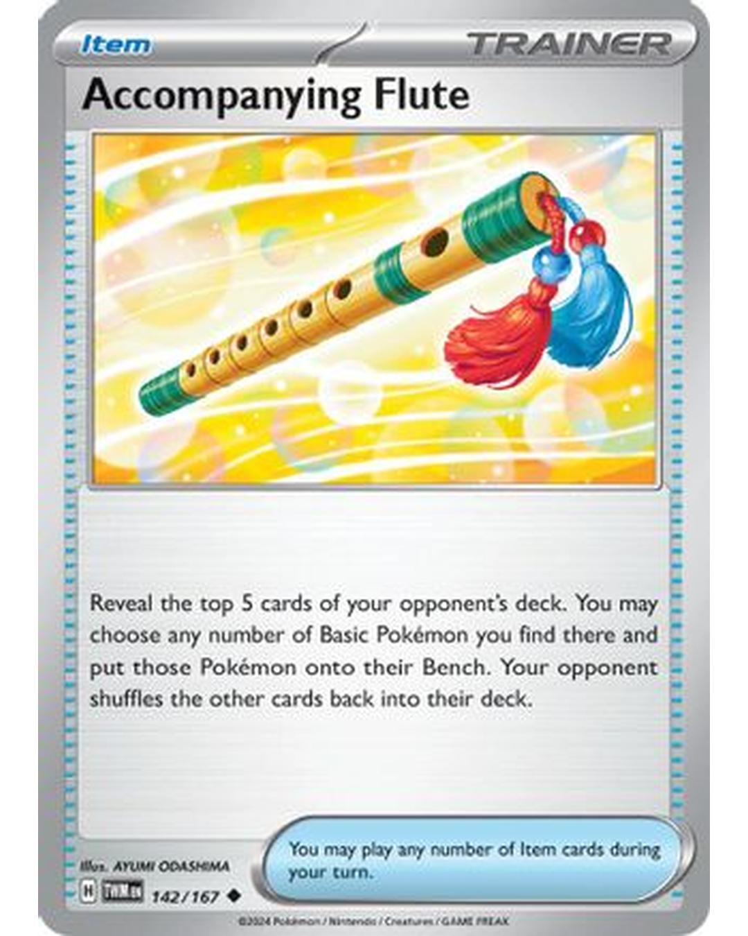 Accompanying Flute 142/167  SV06 Twilight Masquerade - Uncommon