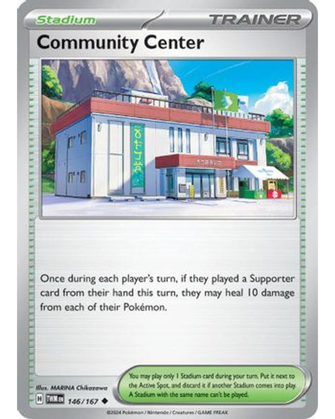 Community Center 146/167  SV06 Twilight Masquerade - Uncommon