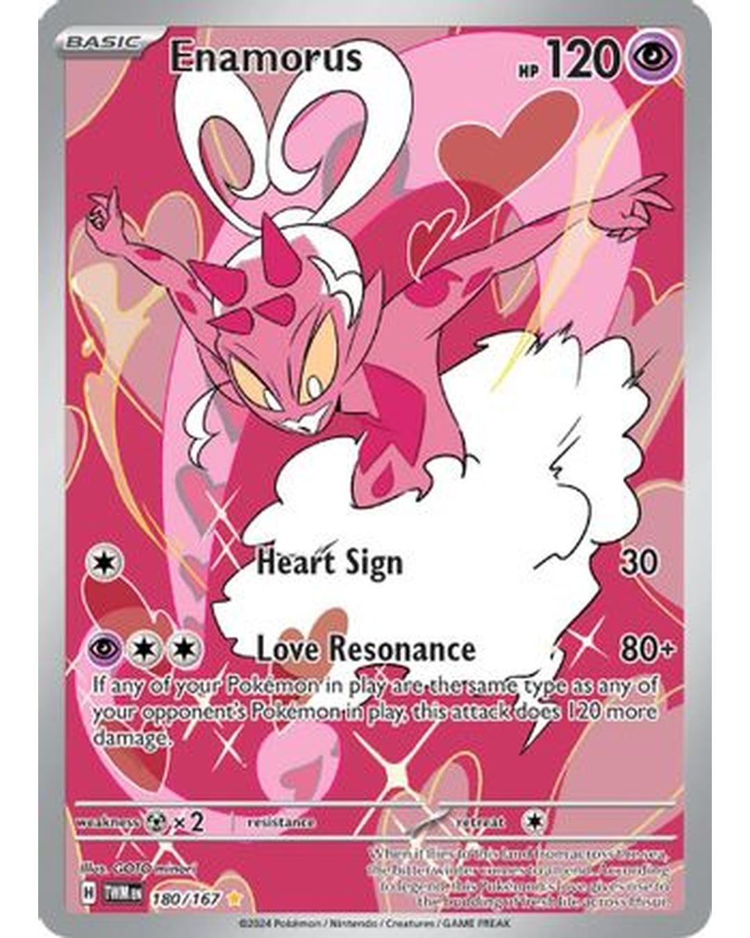 Enamorus 180/167  - Holofoil SV06 Twilight Masquerade - Illustration Rare