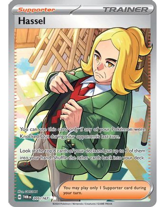 Hassel 205/167  - Holofoil SV06 Twilight Masquerade - Ultra Rare