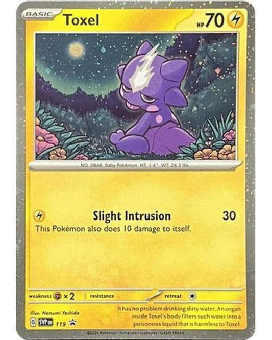 Toxel 119  - Holofoil SV Scarlet & Violet Promo Cards - Promo