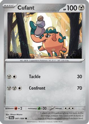 Cufant 041/064  - Reverse Holofoil SV Shrouded Fable - Common