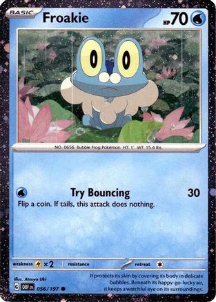 Froakie 056/197  - Holofoil Miscellaneous Cards & Products - Promo