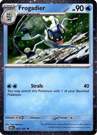 Frogadier 057/197  - Holofoil Miscellaneous Cards & Products - Promo