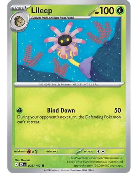 Lileep 005/142  SV07 Stellar Crown - Common