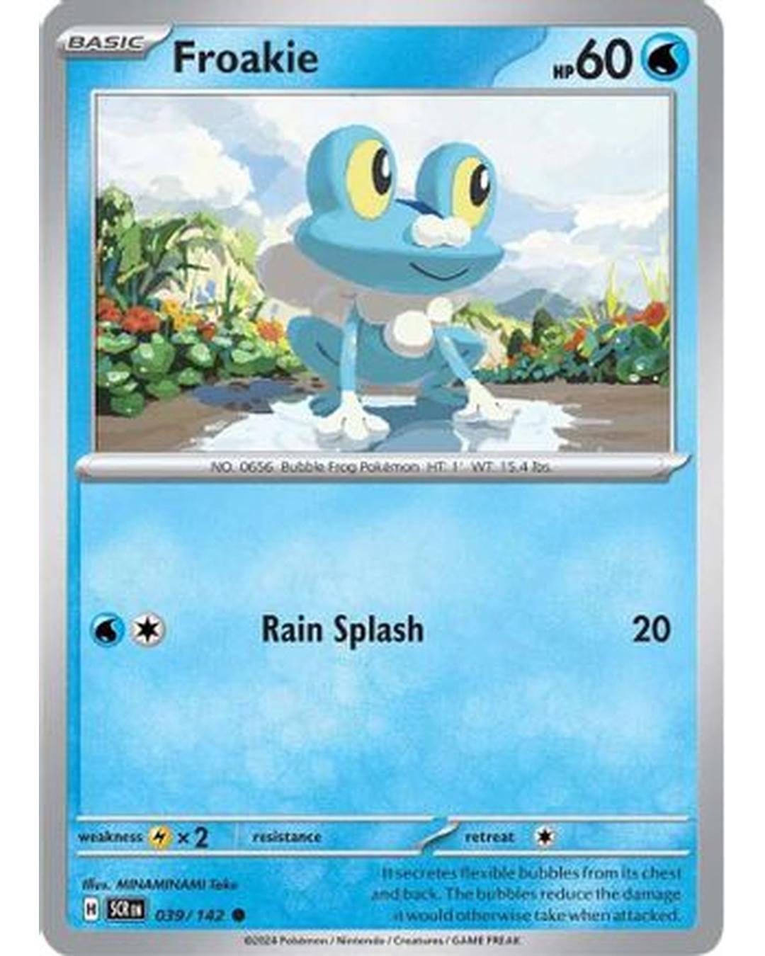 Froakie 039/142  SV07 Stellar Crown - Common