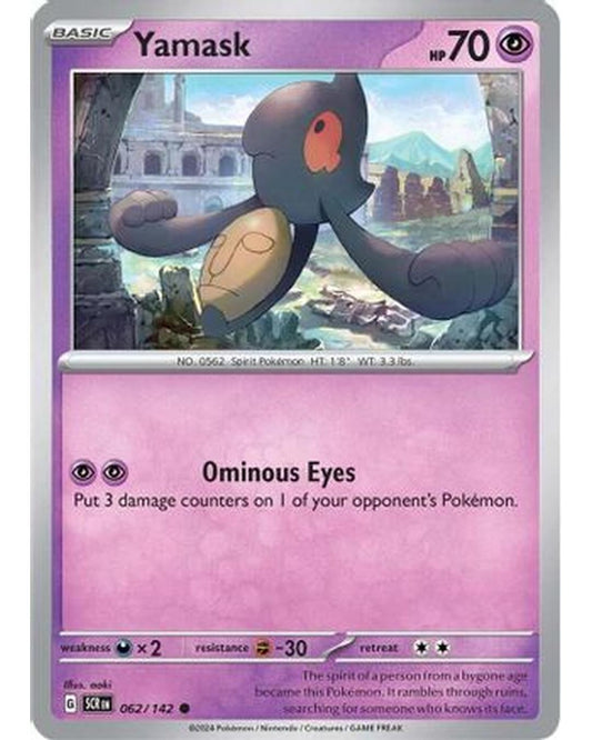 Yamask 062/142  SV07 Stellar Crown - Common