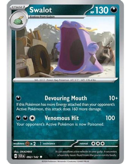 Swalot 092/142  SV07 Stellar Crown - Uncommon