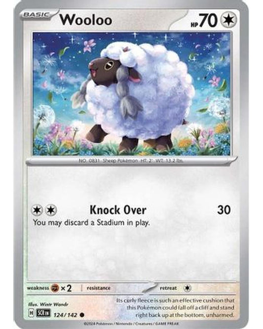 Wooloo 124/142  SV07 Stellar Crown - Common