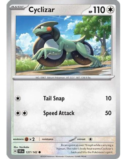 Cyclizar 127/142  - Reverse Holofoil SV07 Stellar Crown - Common