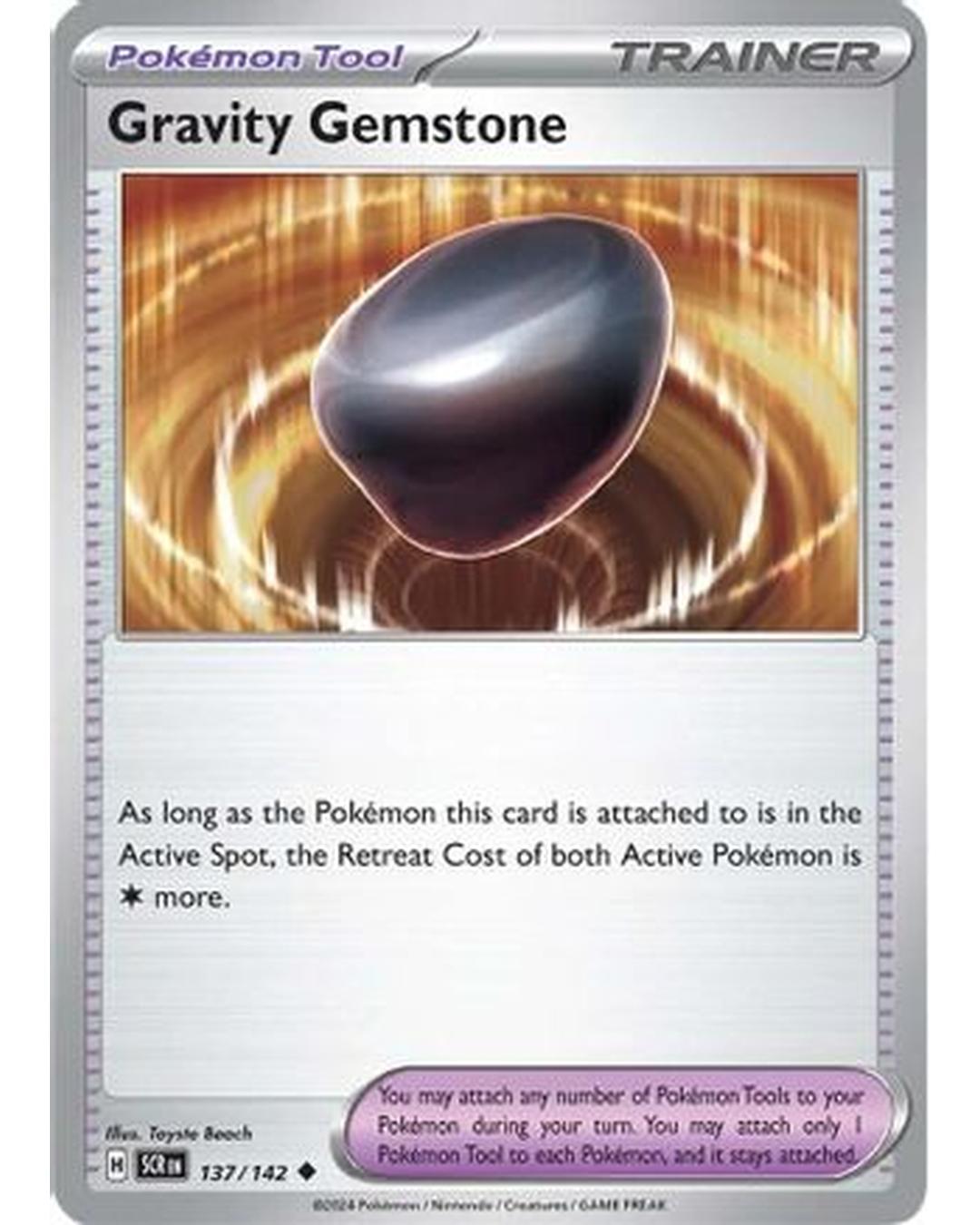 Gravity Gemstone 137/142  SV07 Stellar Crown - Uncommon
