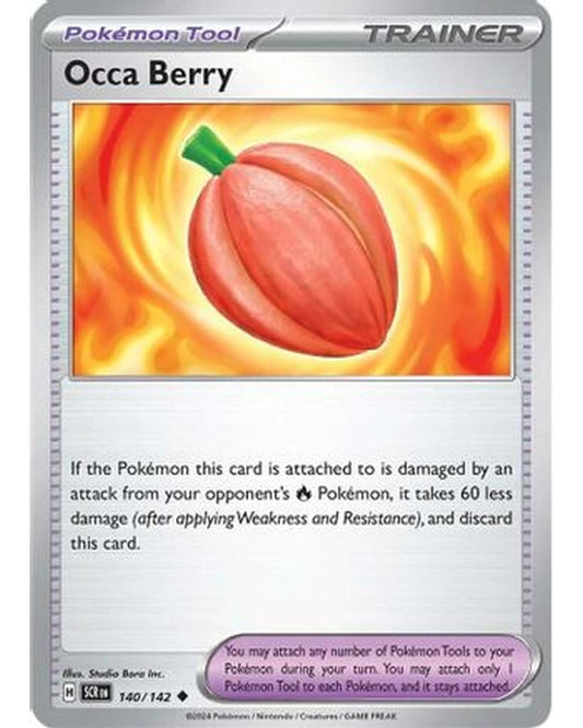 Occa Berry 140/142  SV07 Stellar Crown - Uncommon