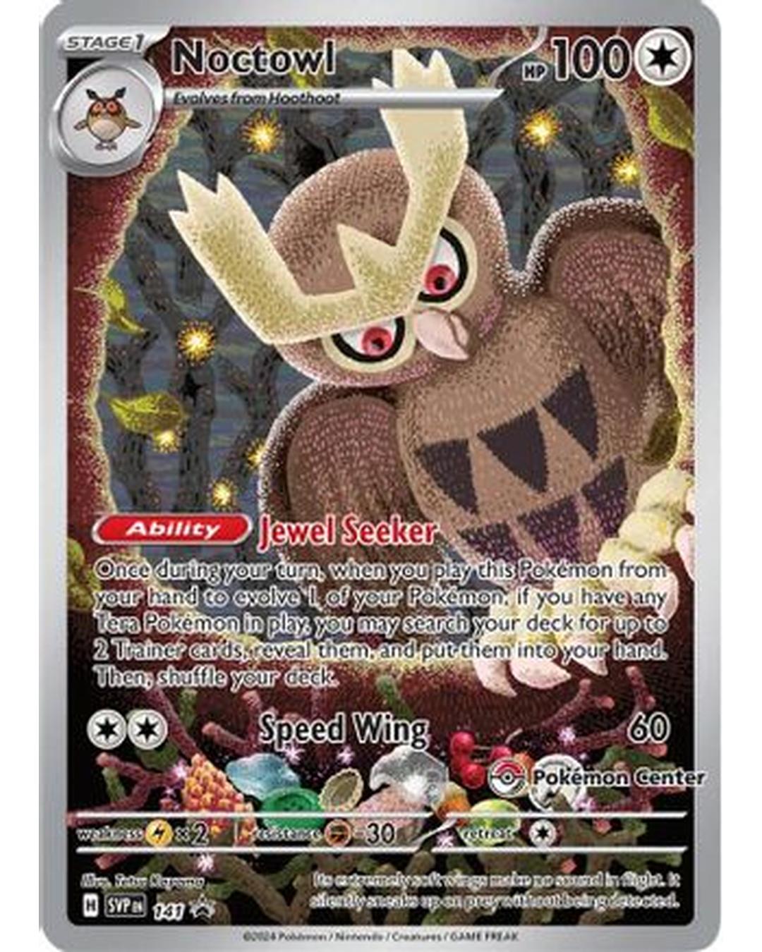 Noctowl 141  - Holofoil SV Scarlet & Violet Promo Cards - Promo