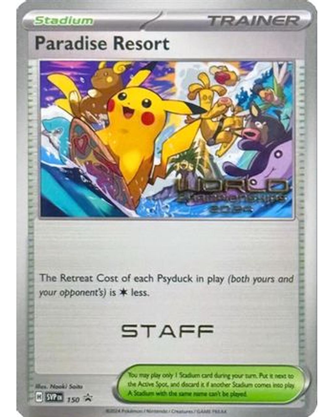 Paradise Resort 150  SV Scarlet & Violet Promo Cards - Promo