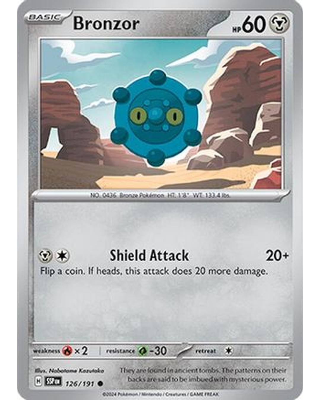 Bronzor 126/191  SV08 Surging Sparks - Common