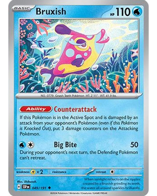 Bruxish 049/191  SV08 Surging Sparks - Uncommon