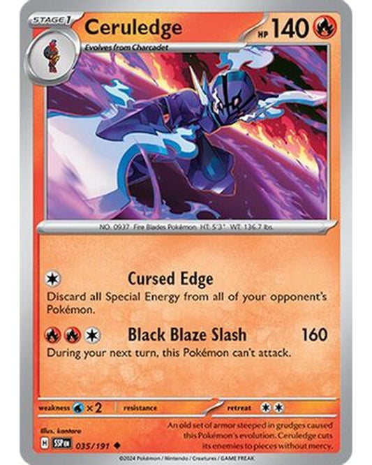 Ceruledge 035/191  SV08 Surging Sparks - Uncommon