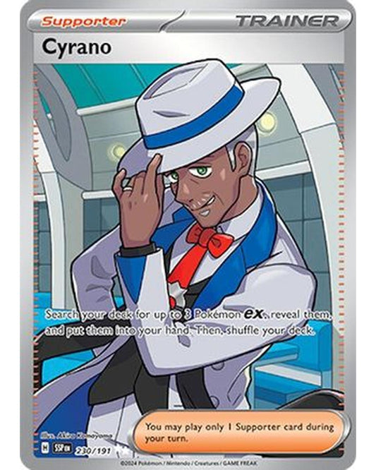 Cyrano 230/191  - Holofoil SV08 Surging Sparks - Ultra Rare