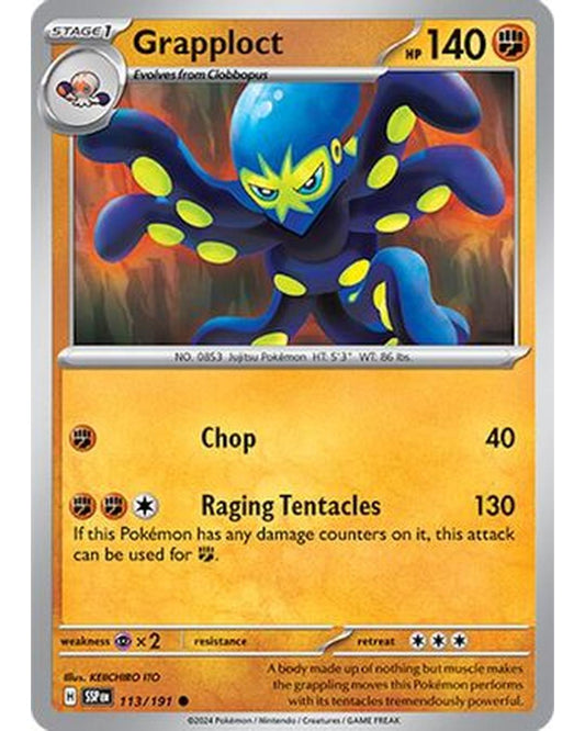 Grapploct 113/191  SV08 Surging Sparks - Common