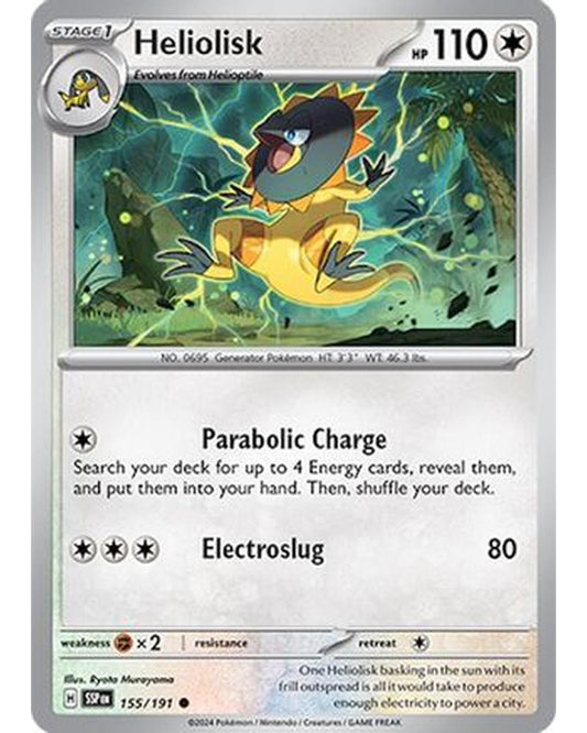 Heliolisk 155/191  SV08 Surging Sparks - Common