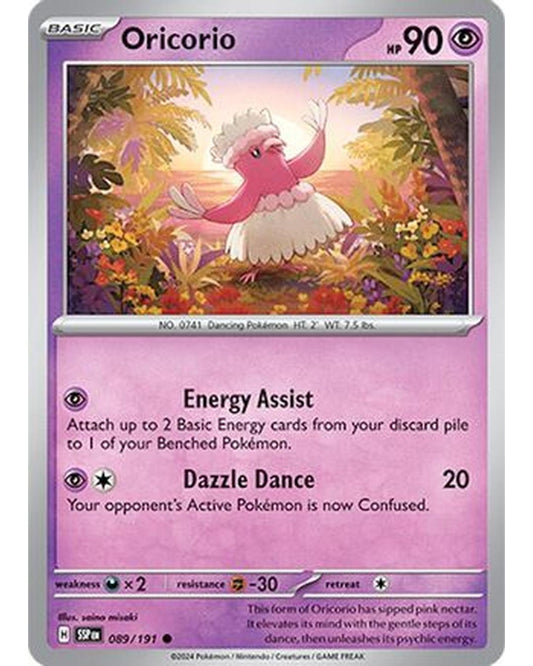 Oricorio 089/191  SV08 Surging Sparks - Common