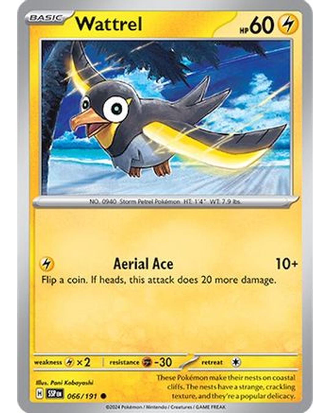 Wattrel 066/191  SV08 Surging Sparks - Common