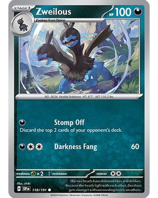 Zweilous 118/191  SV08 Surging Sparks - Common