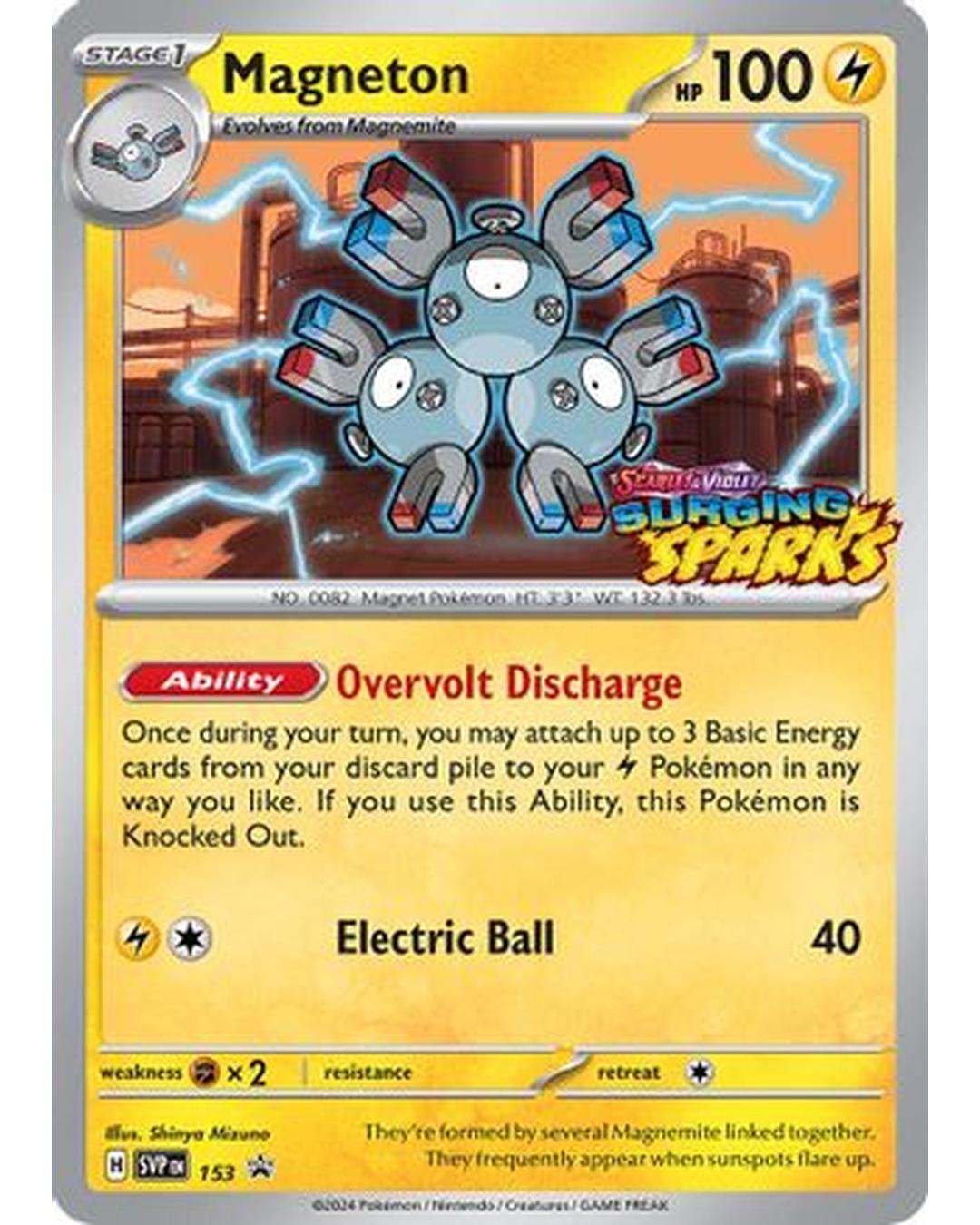 Magneton 153  - Holofoil SV Scarlet & Violet Promo Cards - Promo